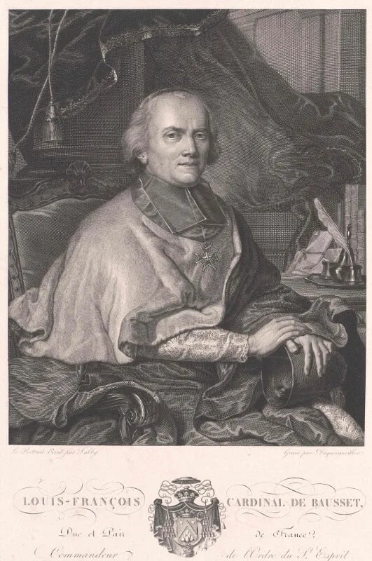 Porträt von Louis-François de Bausset-Roquefort (1748–1824) – Gedenkseite