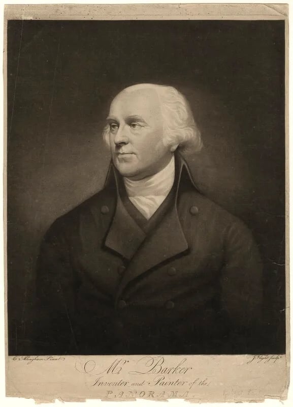 Portrait of Robert Barker (1739–1806) – memorial page