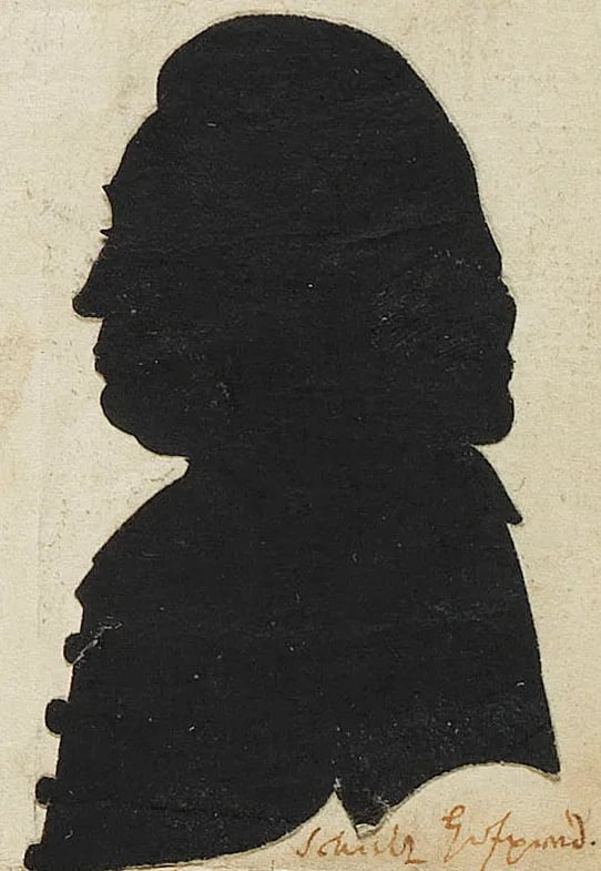 Porträt von Johann Friedrich Schultz (1739–1805) – Gedenkseite