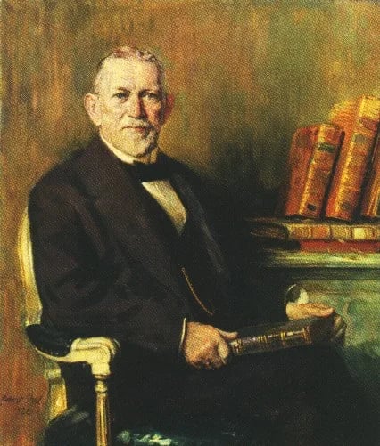 Portrait of Hubert Maximilian Ermisch (1850–1932) – memorial page