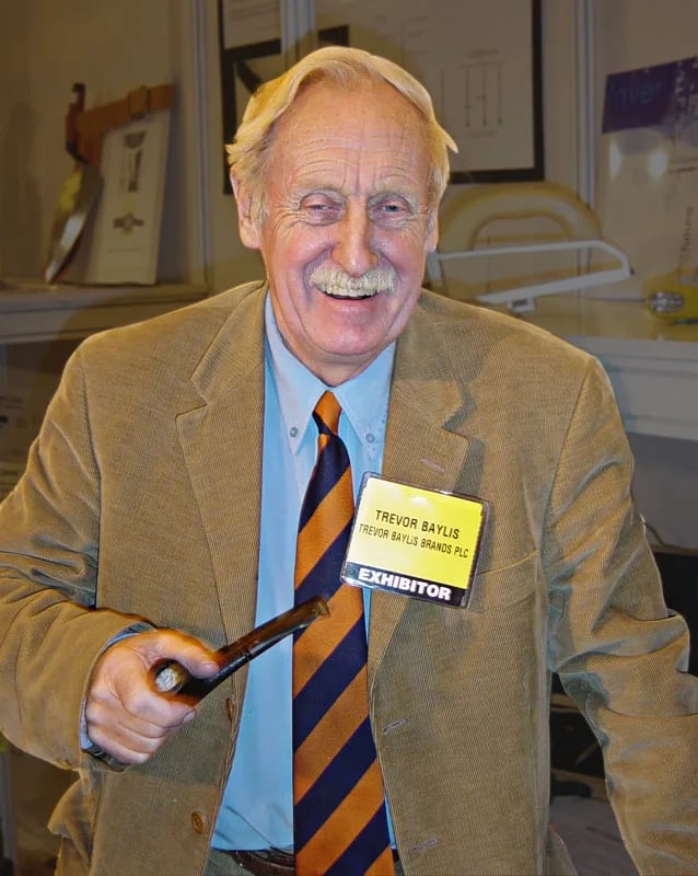 Porträt von Trevor Baylis (1937–2018) – Gedenkseite