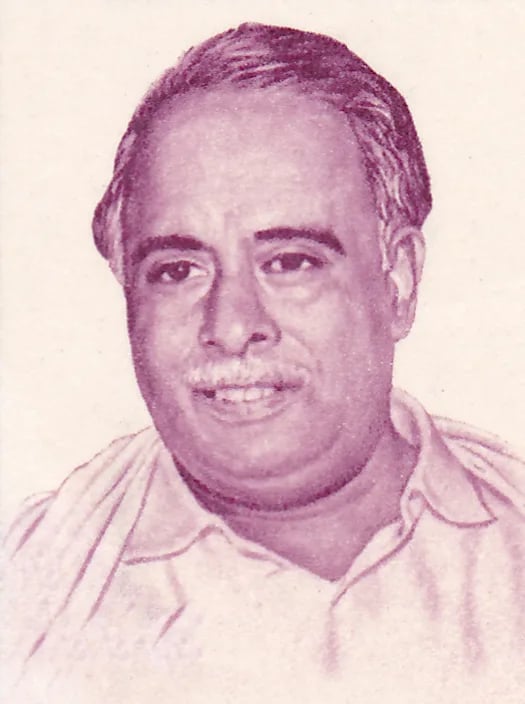 Porträt von C. N. Annadurai (1909–1969) – Gedenkseite