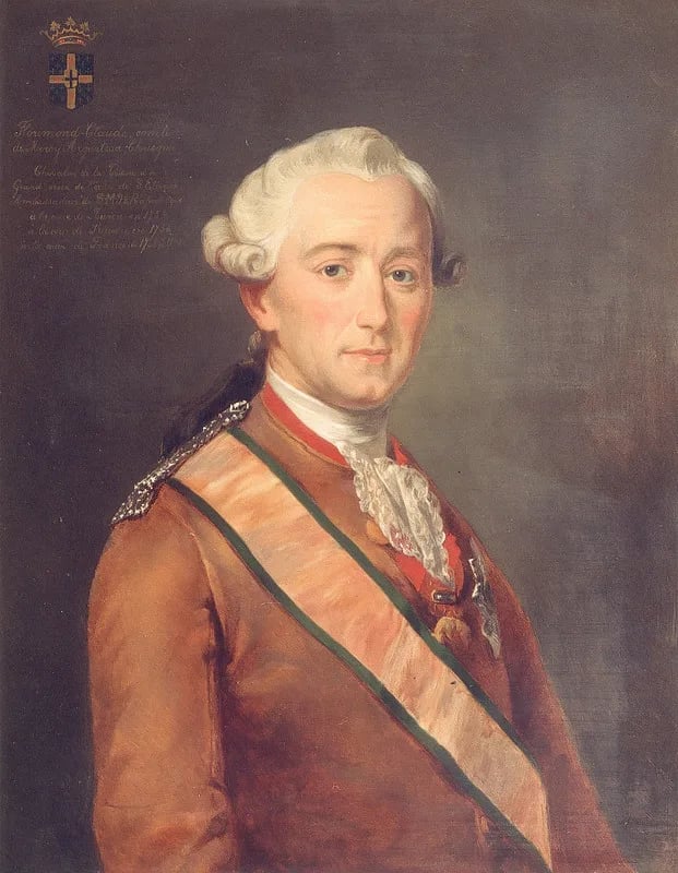 Portrait of Florimond Claude von Mercy-Argenteau (1727–1794) – memorial page