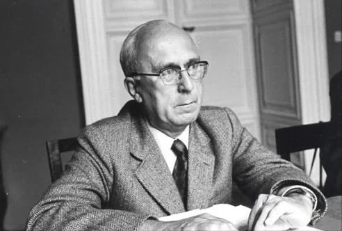 Portrait of René Taton (1915–2004) – memorial page