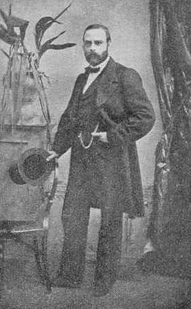 Portrait of Jakob August Estlander (1831–1881) – memorial page