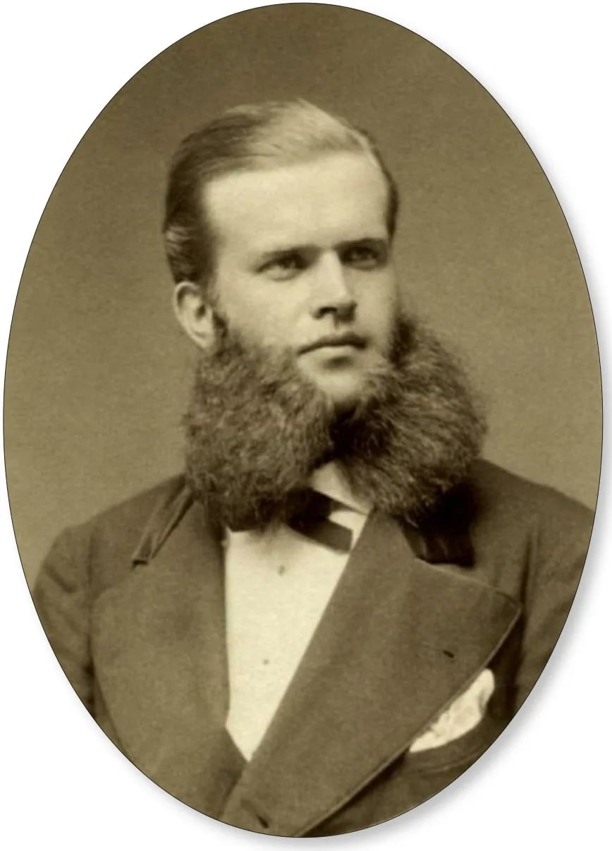 Porträt von Axel Nicolai Herlofson (1845–1910) – Gedenkseite