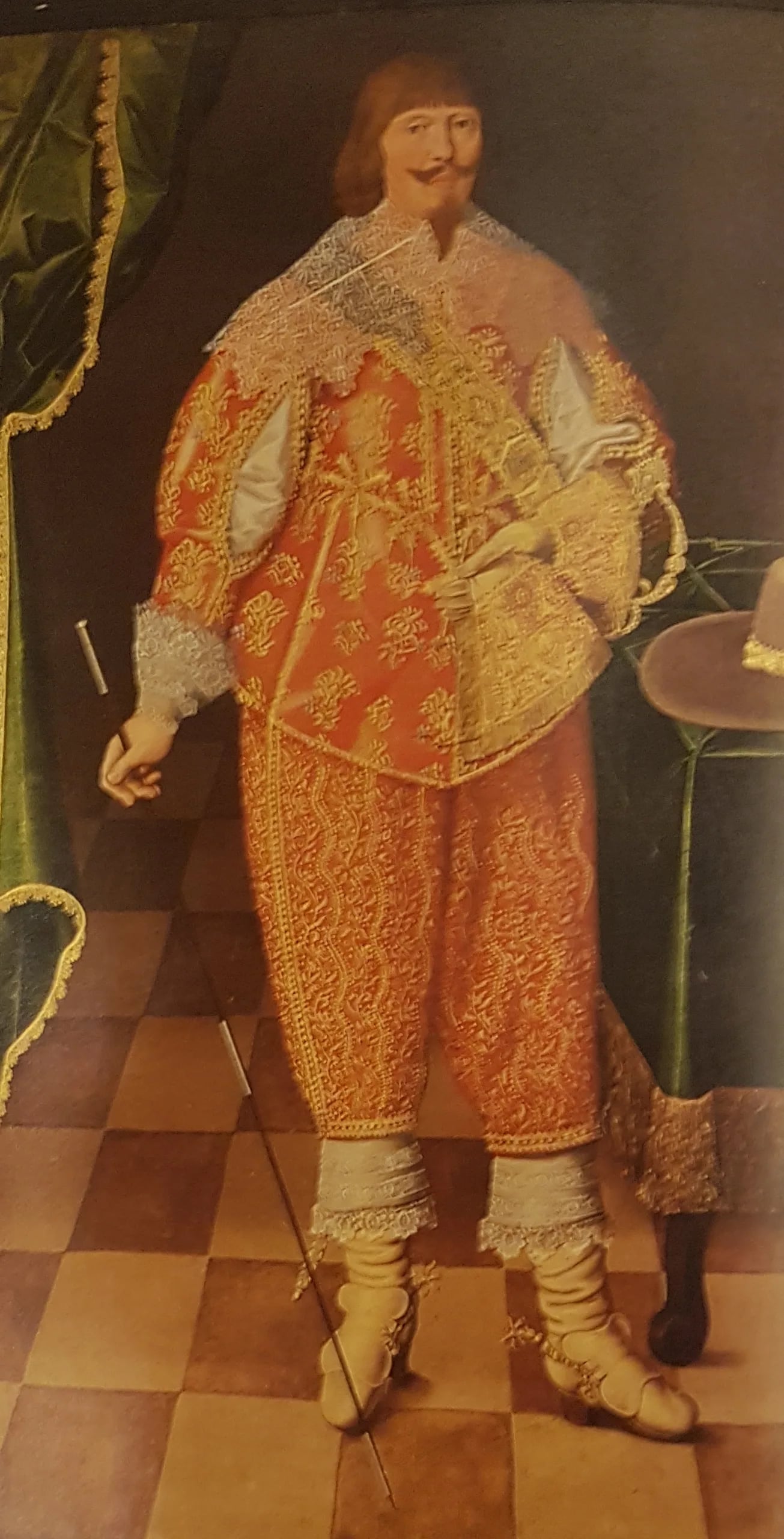 Portrait of Melker Falkenberg (1597–1651) – memorial page