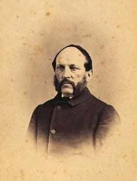 Portrait of Just Michael Hansen (1812–1891) – memorial page