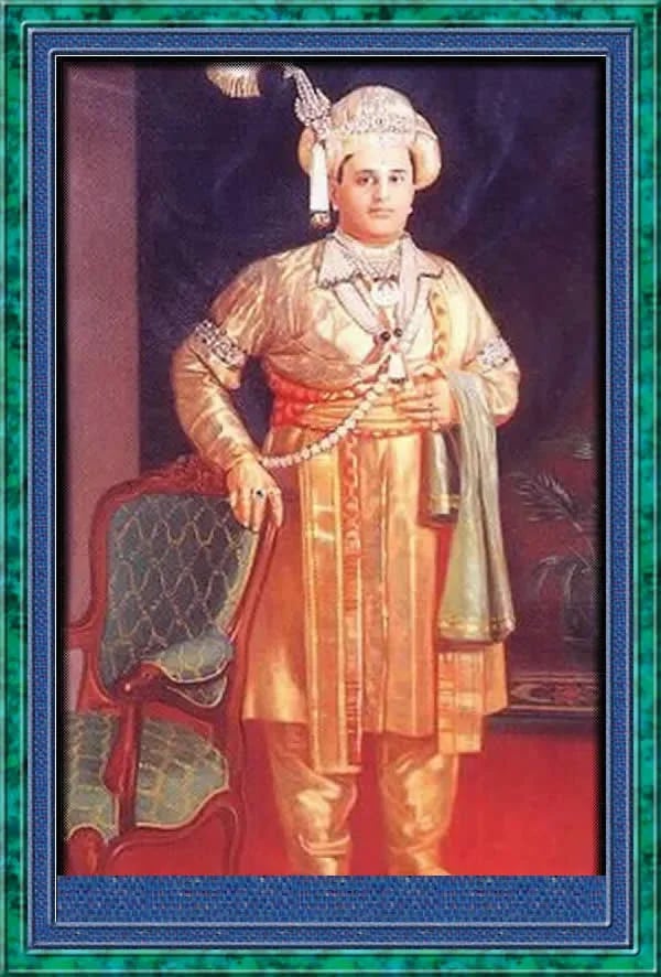 Porträt von Jayachamaraja Wodeyar (1919–1974) – Gedenkseite