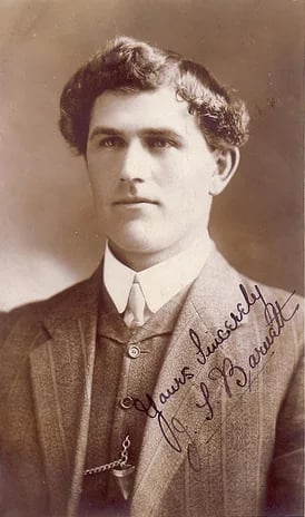 Porträt von Jack Barnett (1880–1918) – Gedenkseite