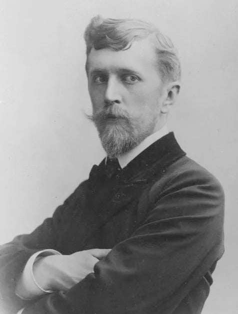 Porträt von Ferdynand Ruszczyc (1870–1936) – Gedenkseite