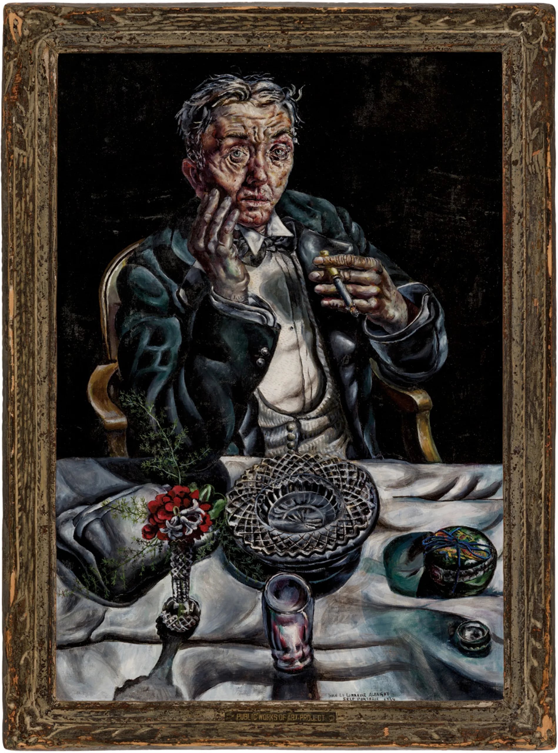 Portrait of Ivan Albright (1897–1983) – memorial page