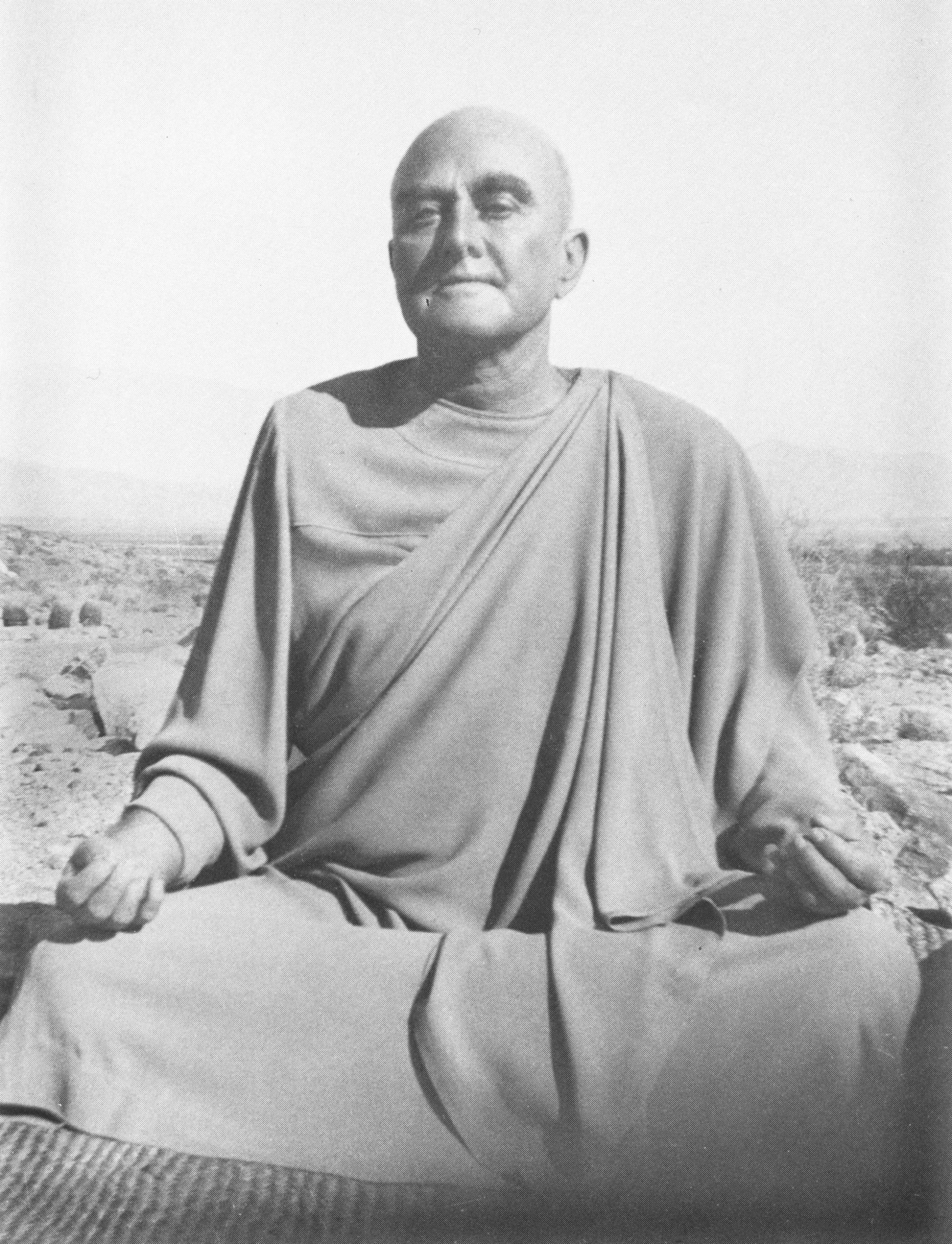Portrait of Rajarsi Janakananda (1892–1955) – memorial page
