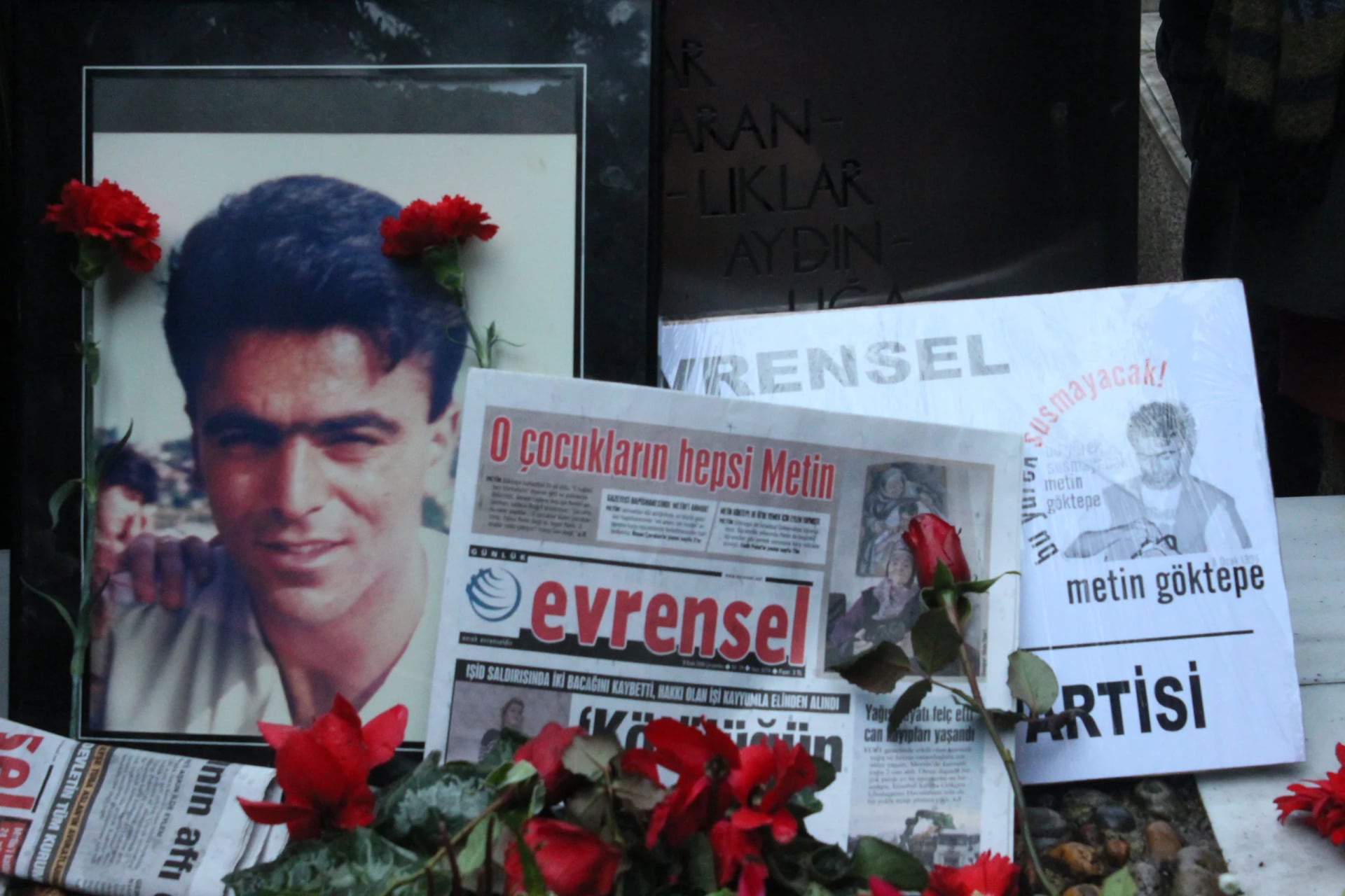 Portrait of Metin Göktepe (1968–1996) – memorial page
