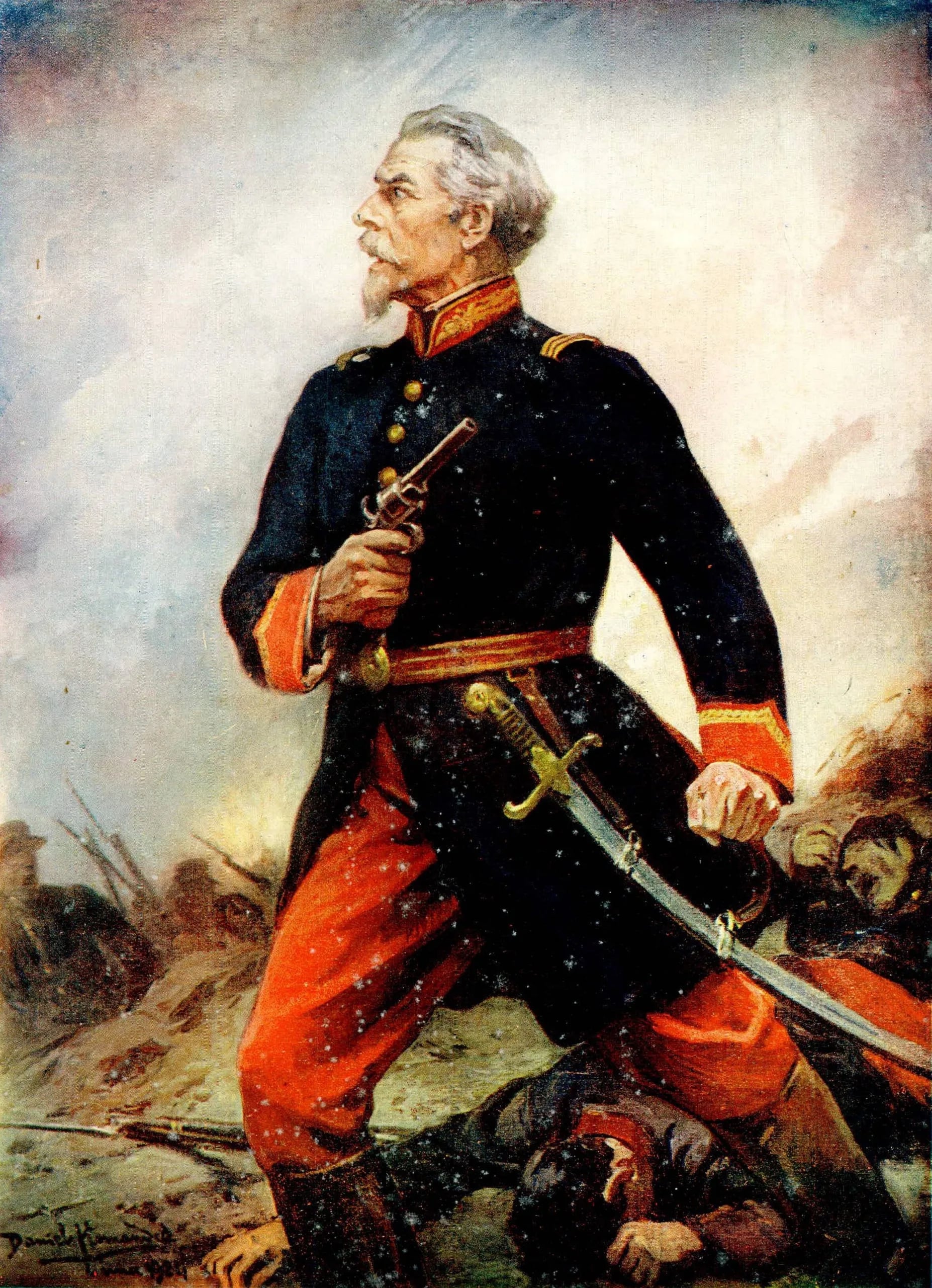 Porträt von Francisco Bolognesi (1816–1880) – Gedenkseite