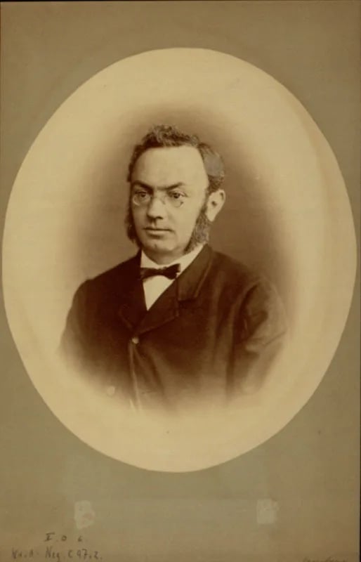 Porträt von Zacharias Oppenheimer (1830–1904) – Gedenkseite
