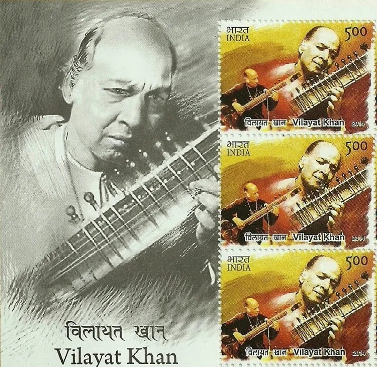 Porträt von Vilayat Khan (1928–2004) – Gedenkseite