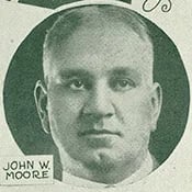 Portrait of John William Moore (1877–1941) – memorial page
