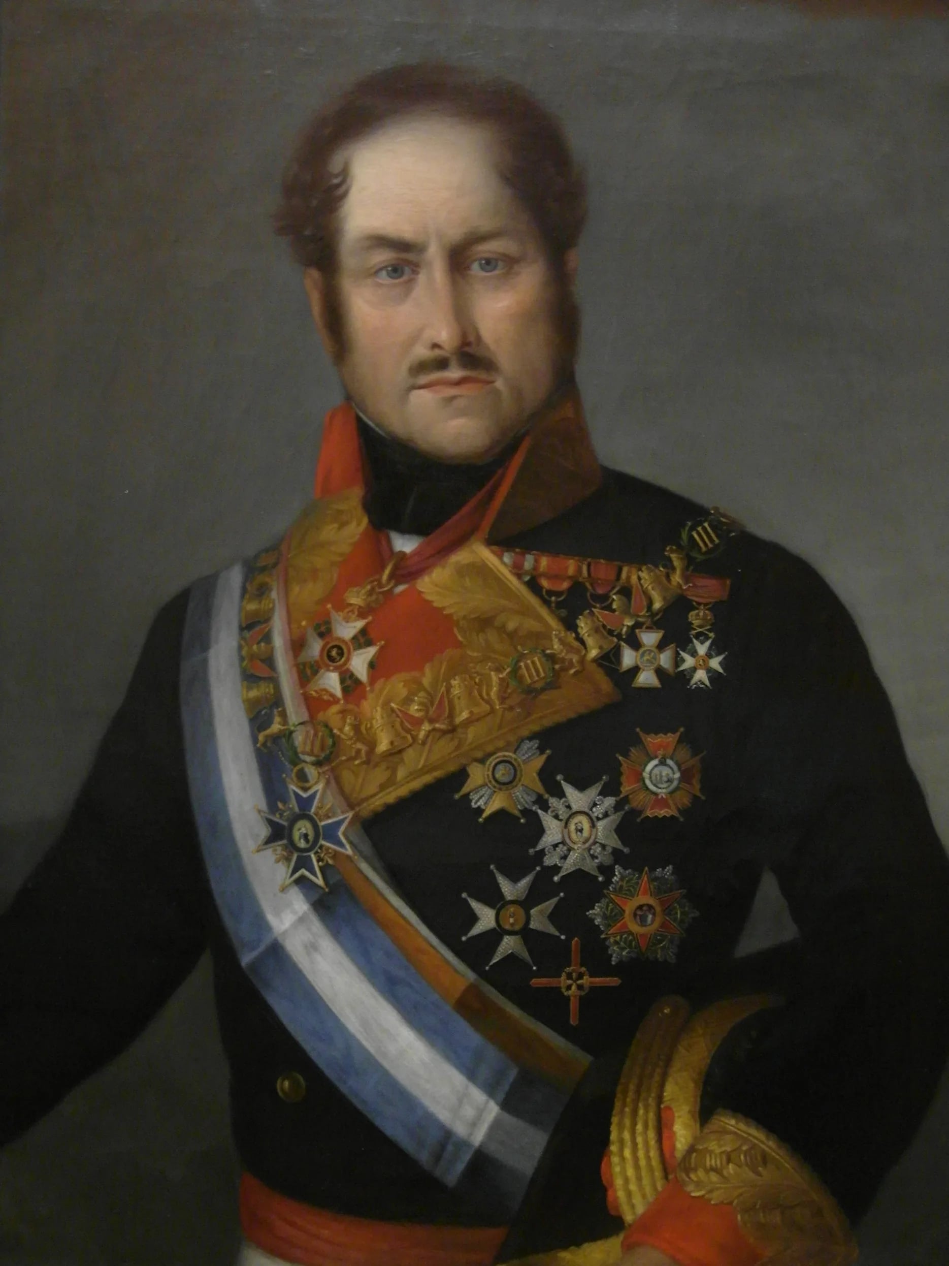 Portrait of Juan Van Halen (1788–1864) – memorial page
