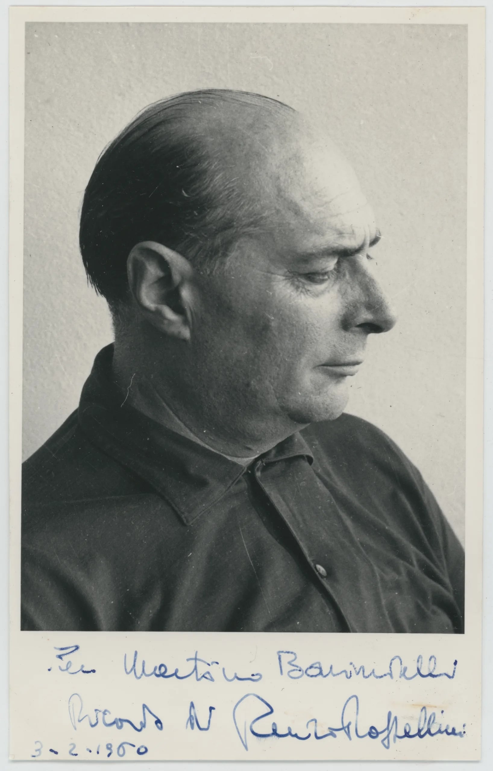 Porträt von Renzo Rossellini (1908–1982) – Gedenkseite