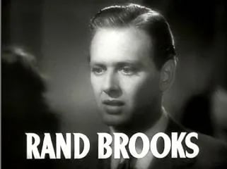 Portrait of Rand Brooks (1918–2003) – memorial page