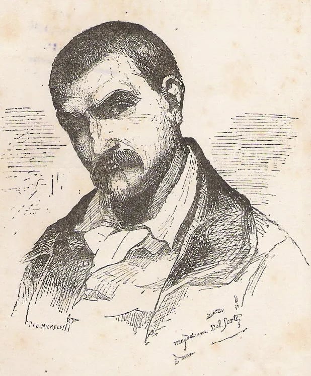 Porträt von François Delsarte (1811–1871) – Gedenkseite