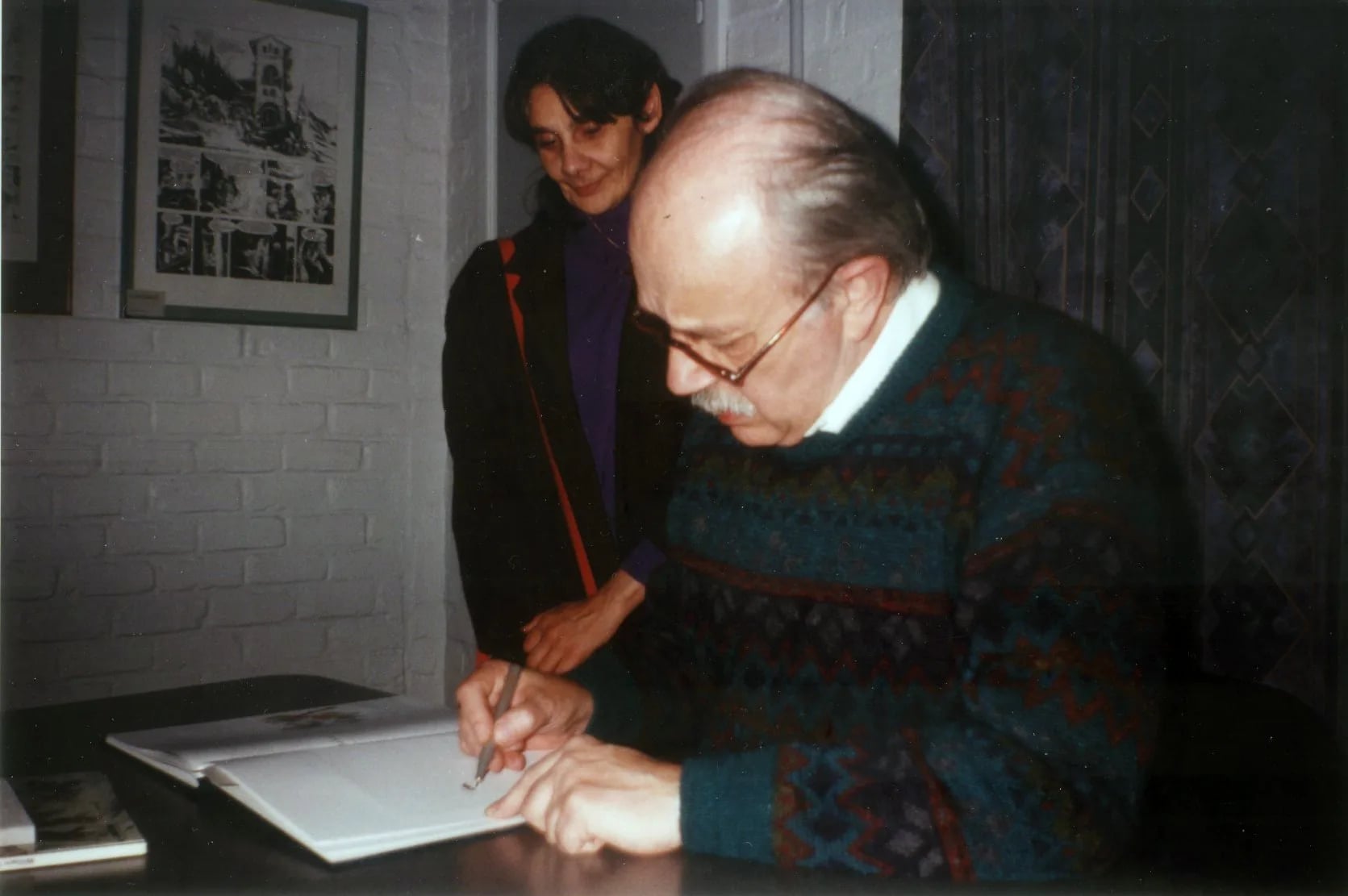 Porträt von William Vance (1935–2018) – Gedenkseite