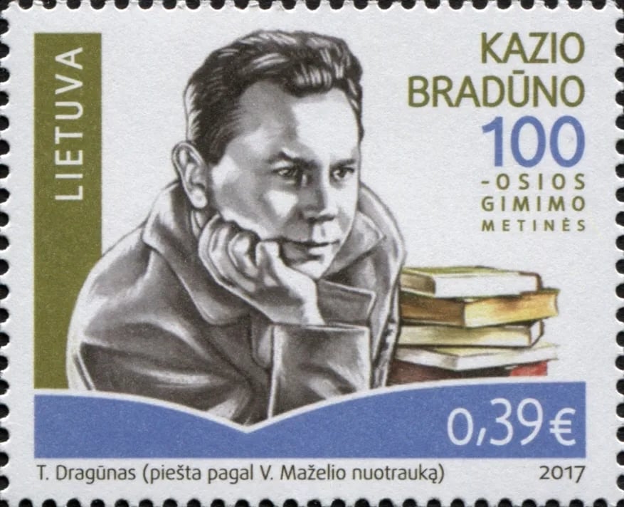Portrait of Kazys Bradūnas (1917–2009) – memorial page
