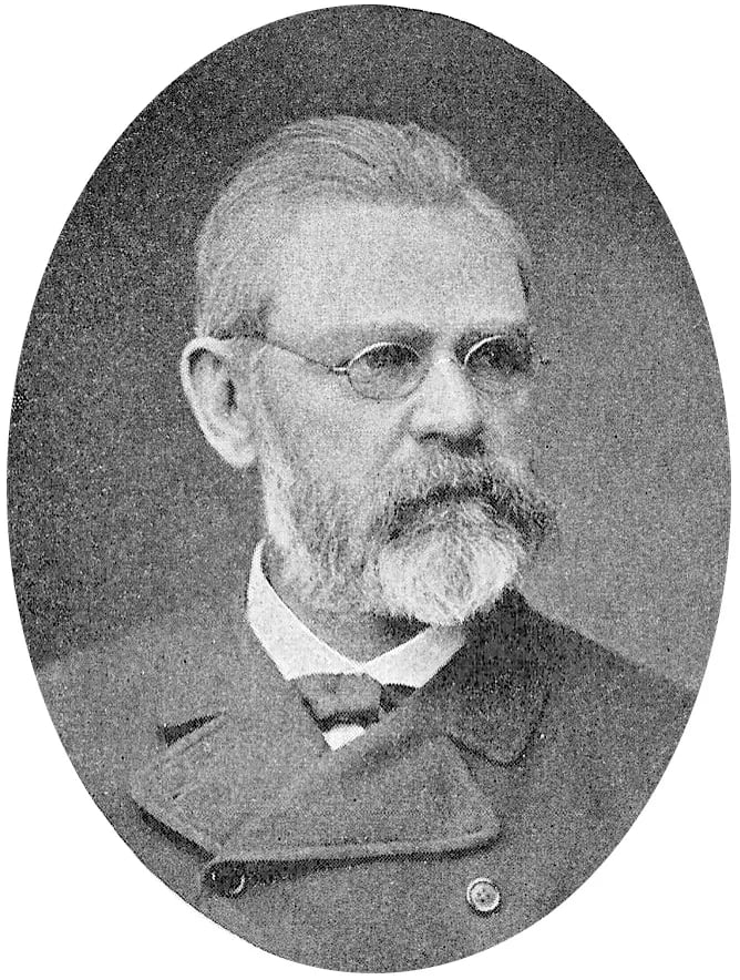 Porträt von Robert Nobel (1829–1896) – Gedenkseite