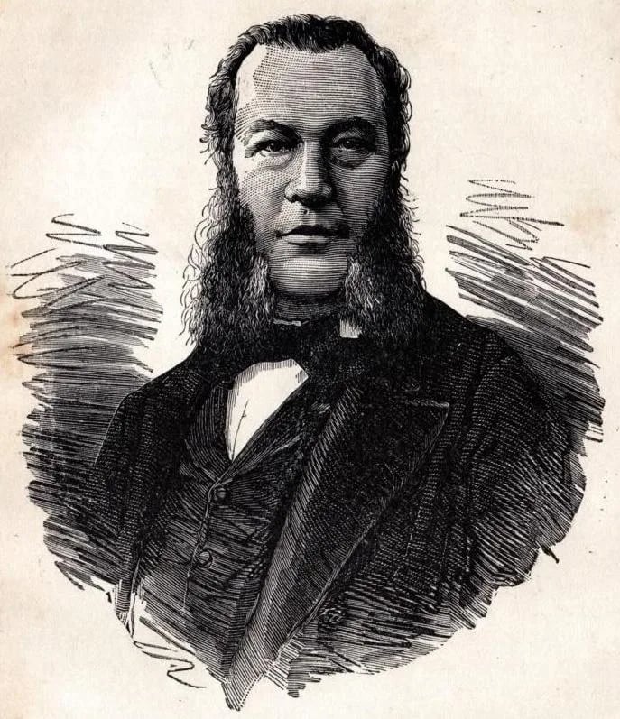 Porträt von Agostino Magliani (1824–1891) – Gedenkseite