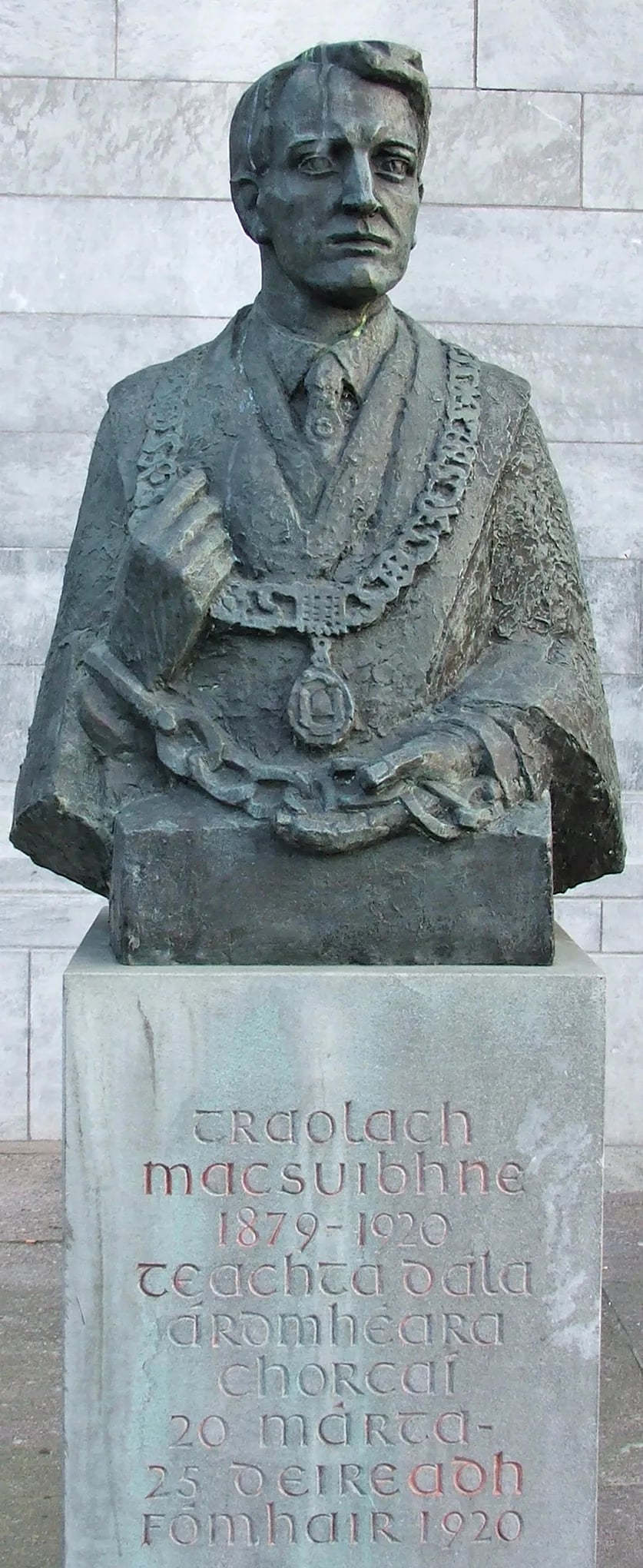 Portrait of Terence MacSwiney (1879–1920) – memorial page