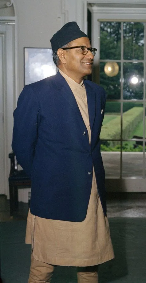Portrait of Matrika Prasad Koirala (1912–1997) – memorial page