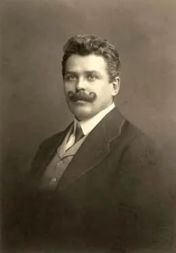 Porträt von Jan Janský (1873–1921) – Gedenkseite