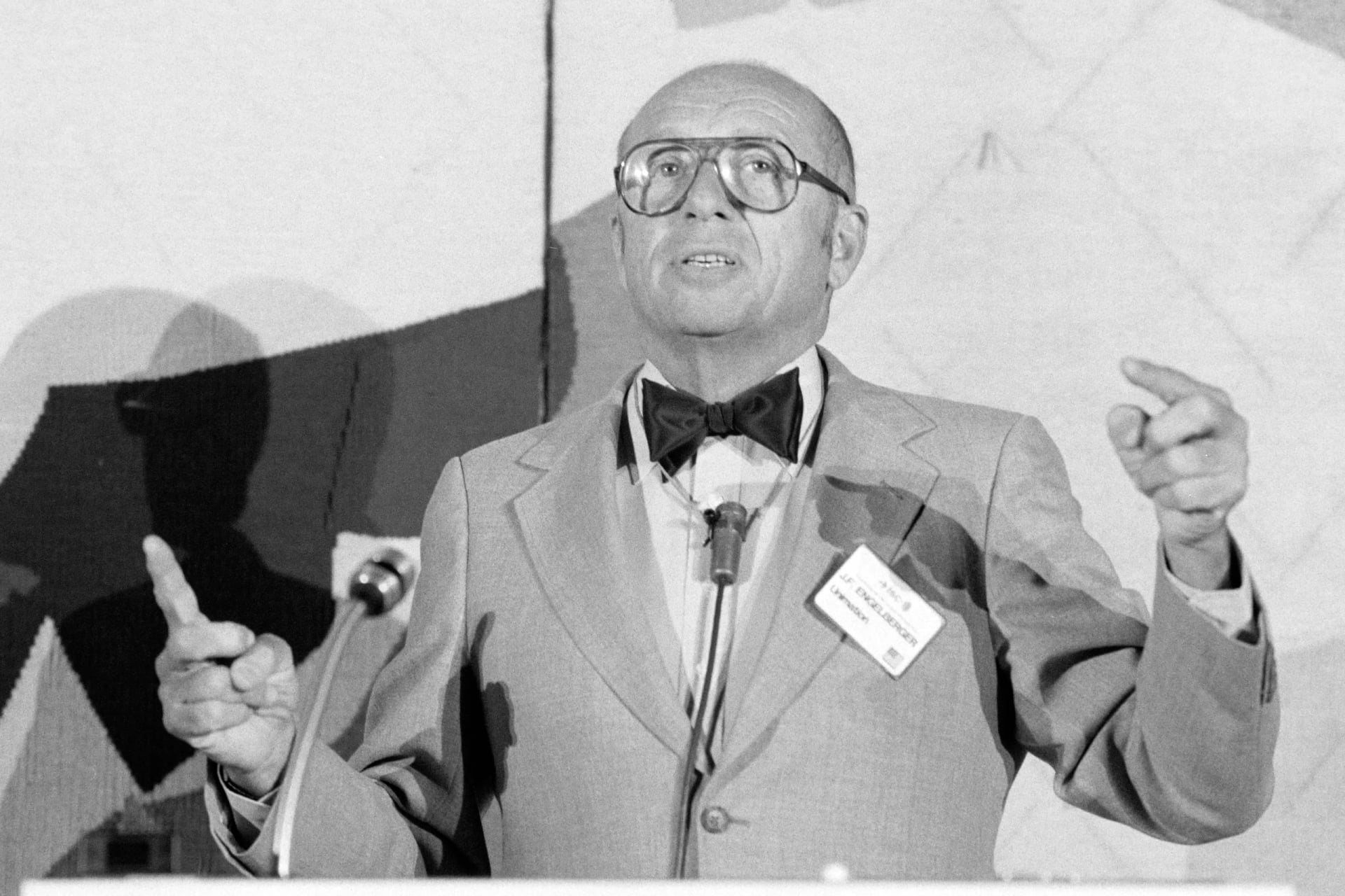 Porträt von Joseph Engelberger (1925–2015) – Gedenkseite
