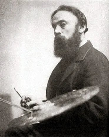 Porträt von Albert Joseph Moore (1841–1893) – Gedenkseite
