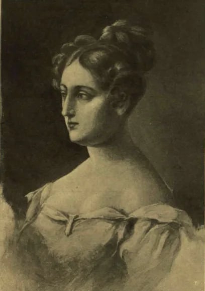 Porträt von Julianna Vajda (1779–1855) – Gedenkseite