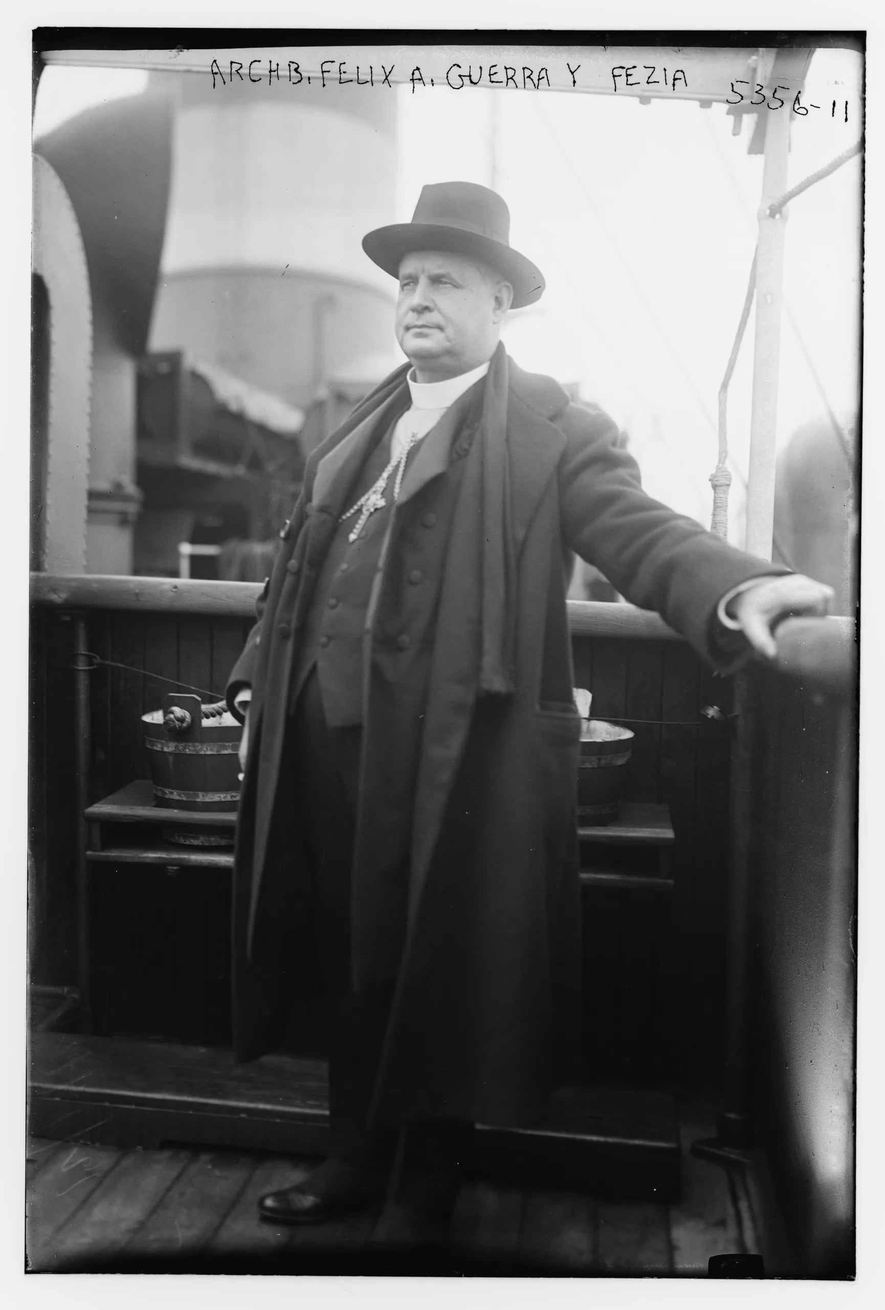 Porträt von Felice Ambrogio Guerra Fezza (1866–1957) – Gedenkseite