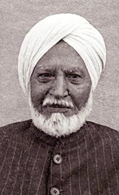 Porträt von Dhani Ram Chatrik (1876–1954) – Gedenkseite