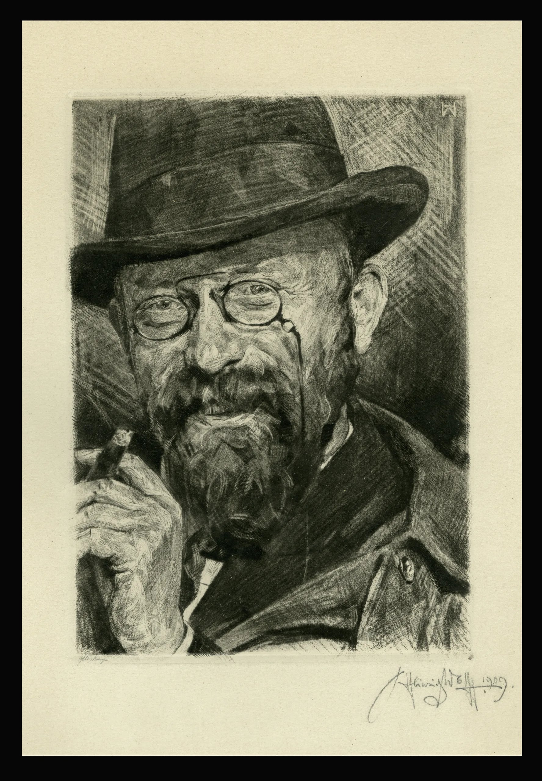 Portrait of Felix Ernst Peiser (1862–1921) – memorial page