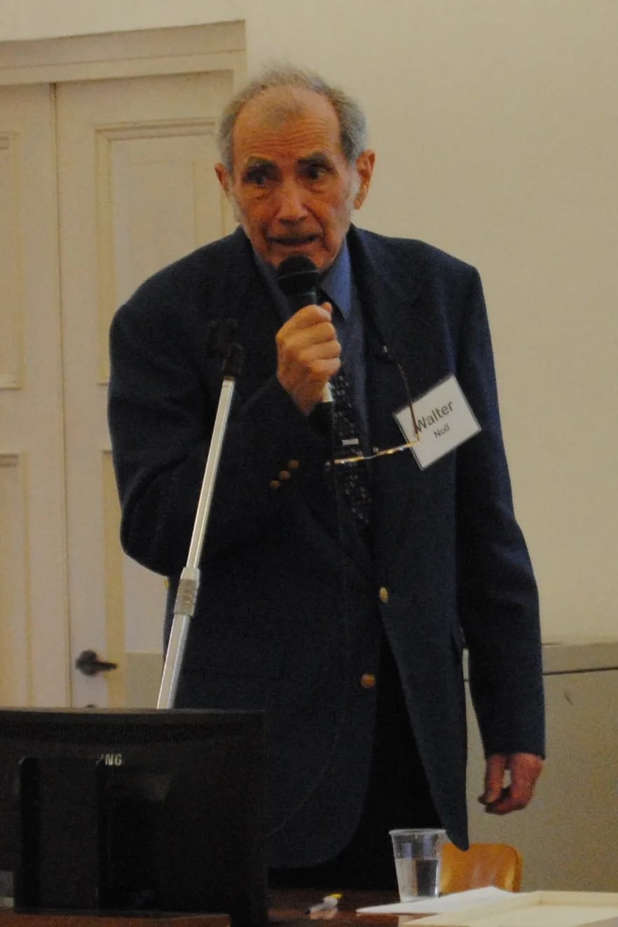 Portrait of Walter Noll (1925–2017) – memorial page