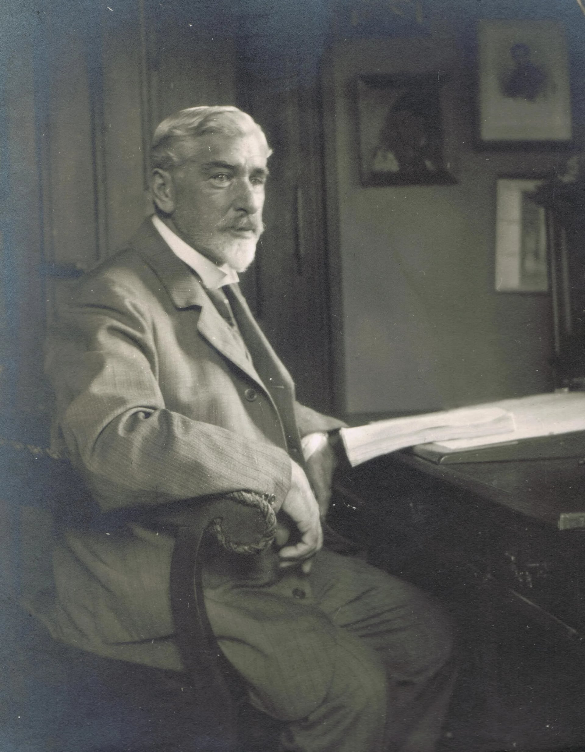 Portrait of Felix Martin Oberländer (1851–1915) – memorial page