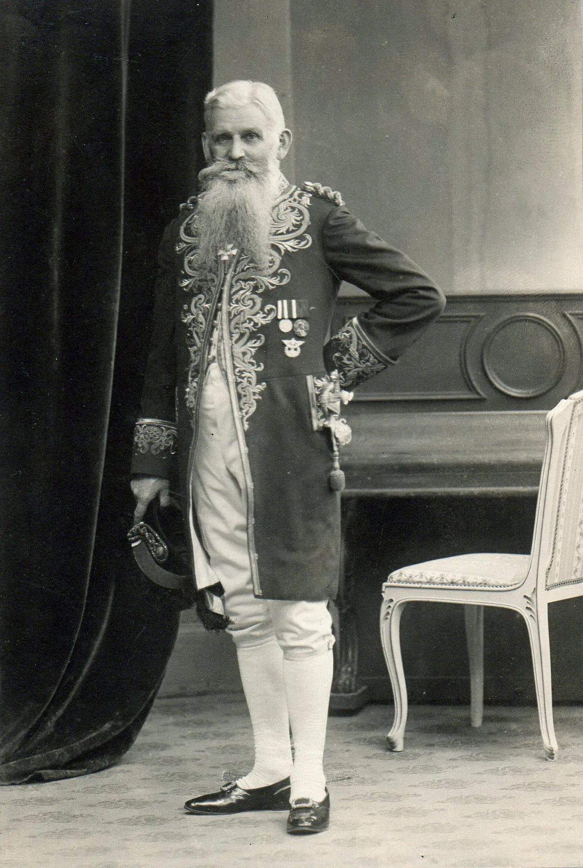 Porträt von Hermann Zimmermann (1845–1935) – Gedenkseite