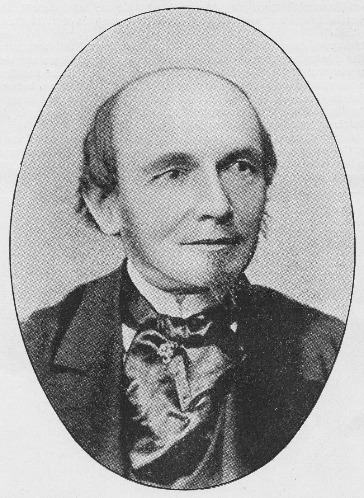 Porträt von Ferdinand Adolph Lange (1815–1875) – Gedenkseite