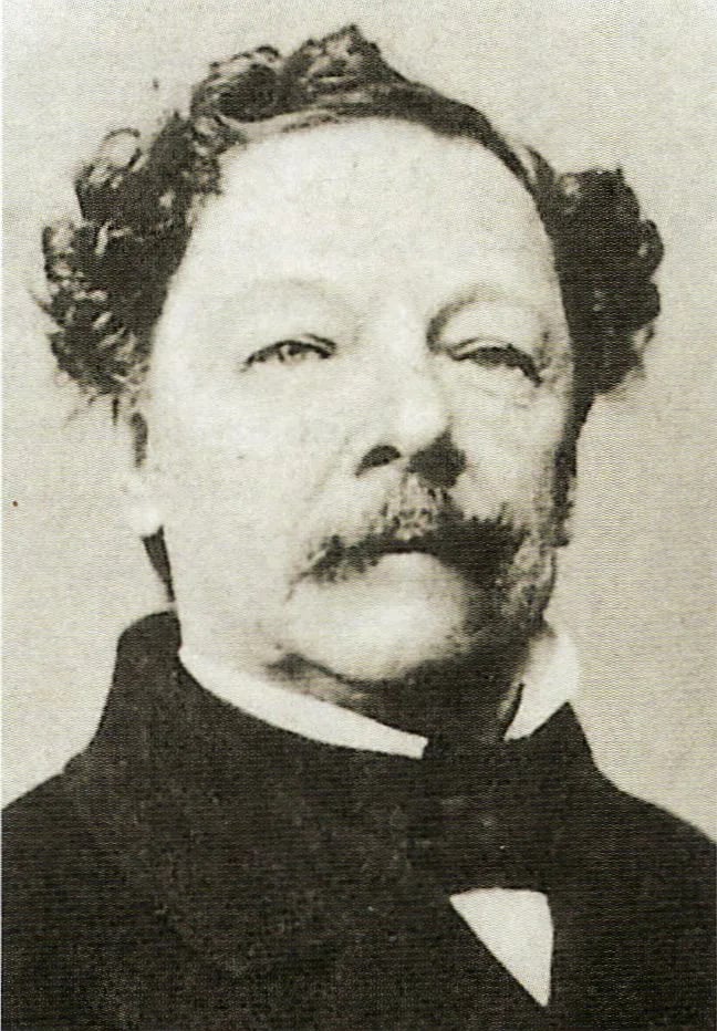 Porträt von Ferdinand Leitenberger (1799–1869) – Gedenkseite