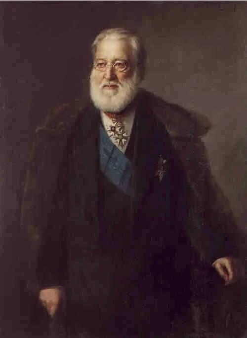 Porträt von Ferdinand von Steinbeis (1807–1893) – Gedenkseite