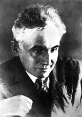 Porträt von Les Kurbas (1887–1937) – Gedenkseite