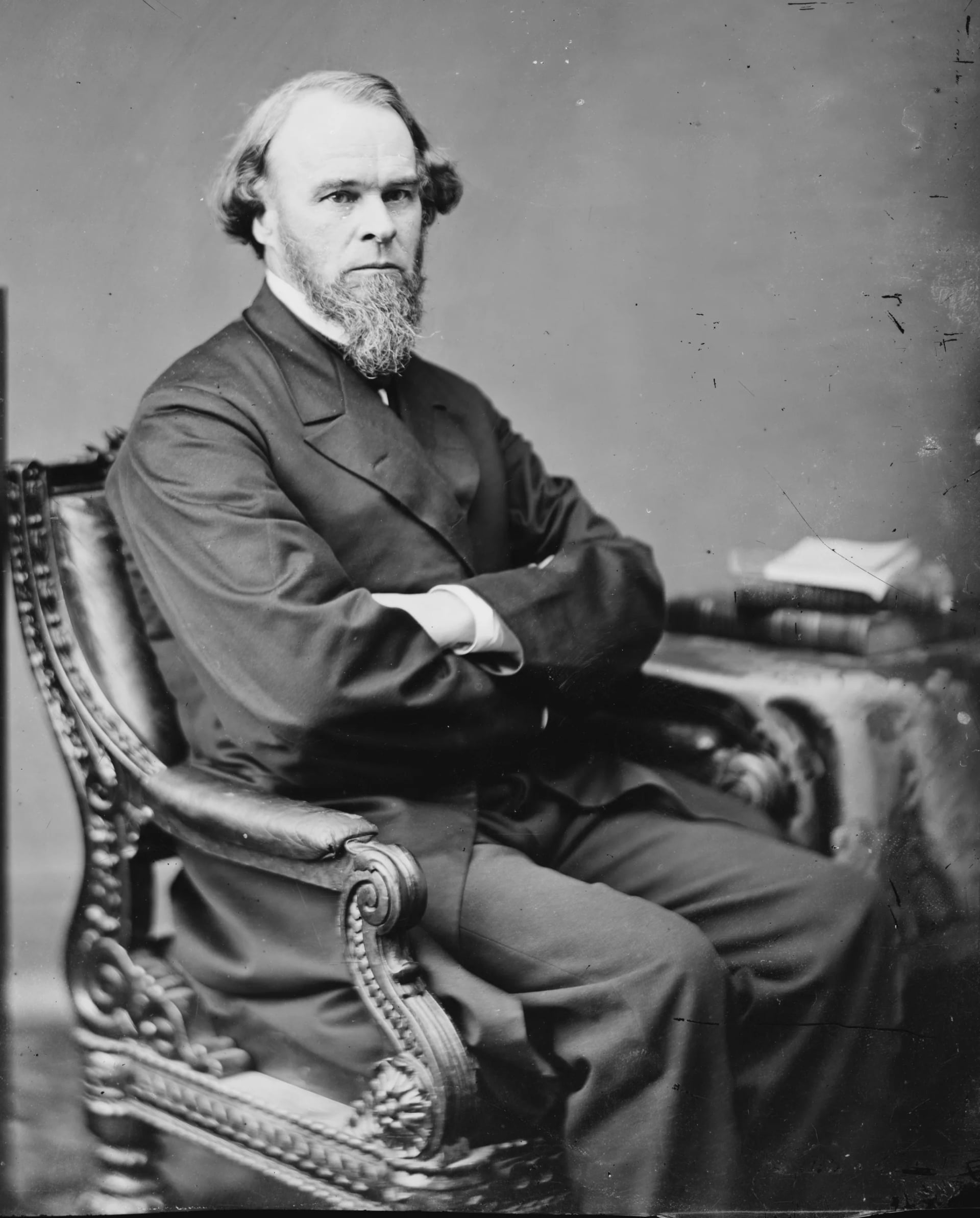 Portrait of Fernando C. Beaman (1814–1882) – memorial page