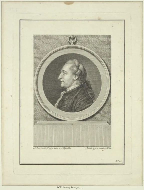 Portrait of William Henry Drayton (1742–1779) – memorial page