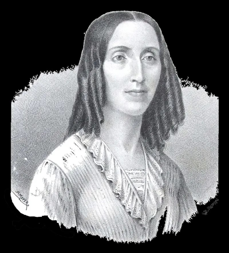 Porträt von Juana Manuela Gorriti (1818–1892) – Gedenkseite