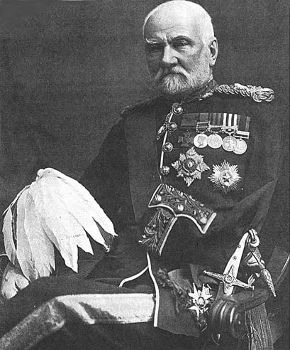 Porträt von Sam Browne (1824–1901) – Gedenkseite